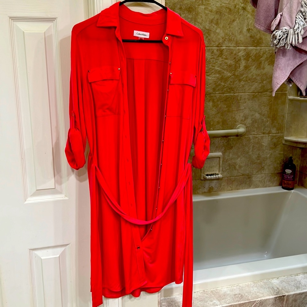 Calvin Klein dress! Size 4- barely worn!